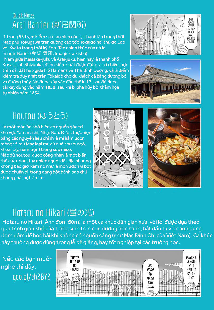 Laid-Back Camp Tập 14 trang 40