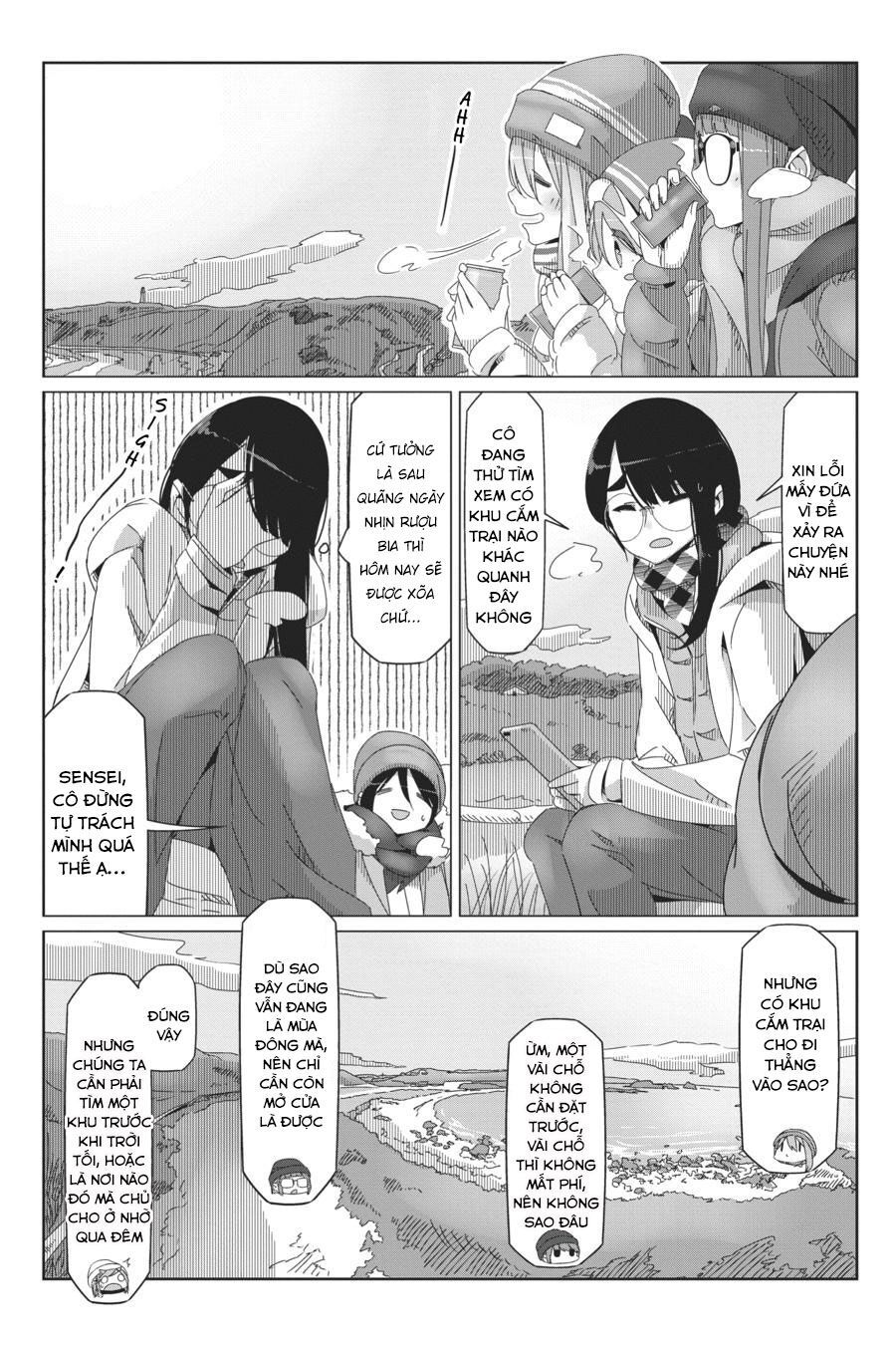 Laid-Back Camp Tập 45 trang 8