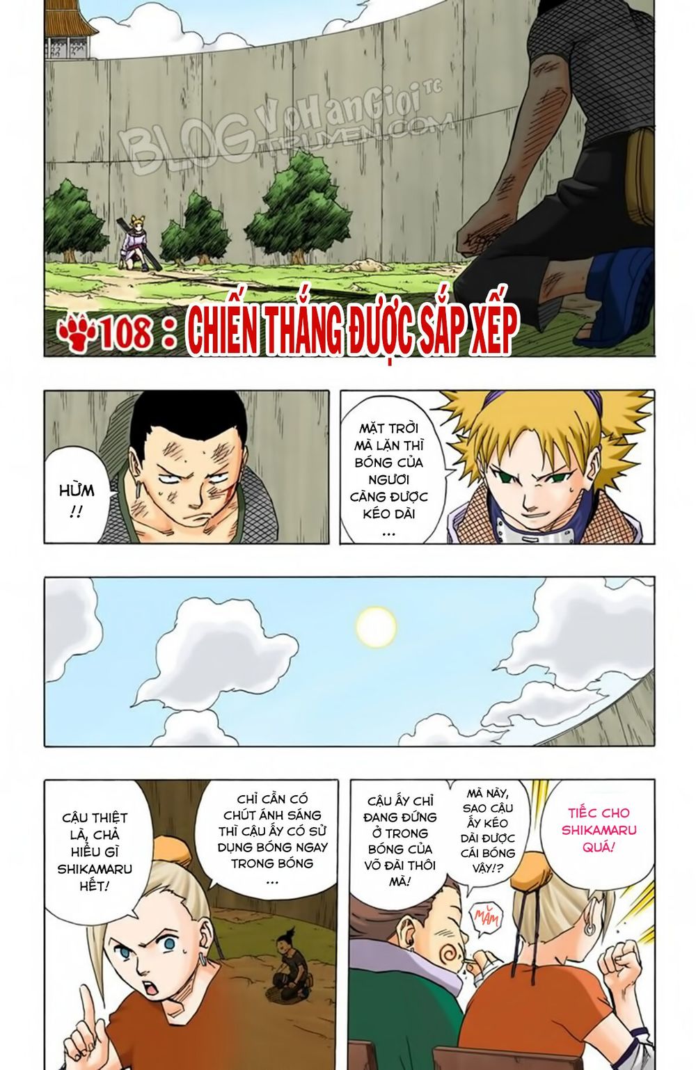 Naruto Full Màu Tập 108 trang 3