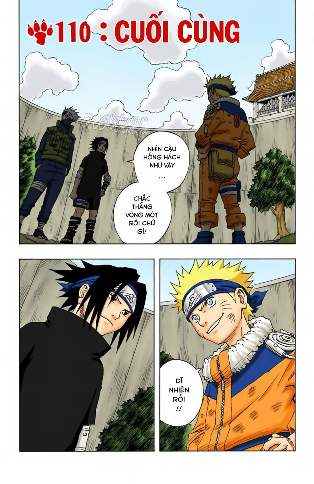 Naruto Full Màu Tập 110 trang 3