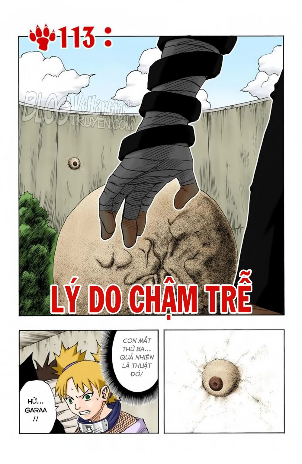 Naruto Full Màu Tập 113 trang 3