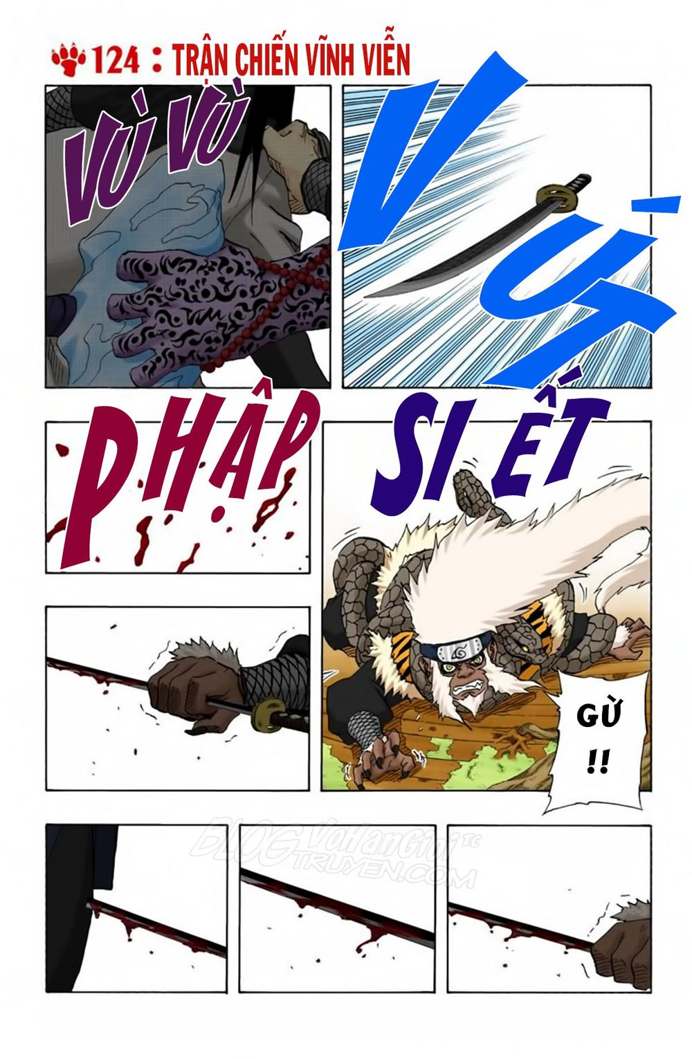 Naruto Full Màu Tập 124 trang 3