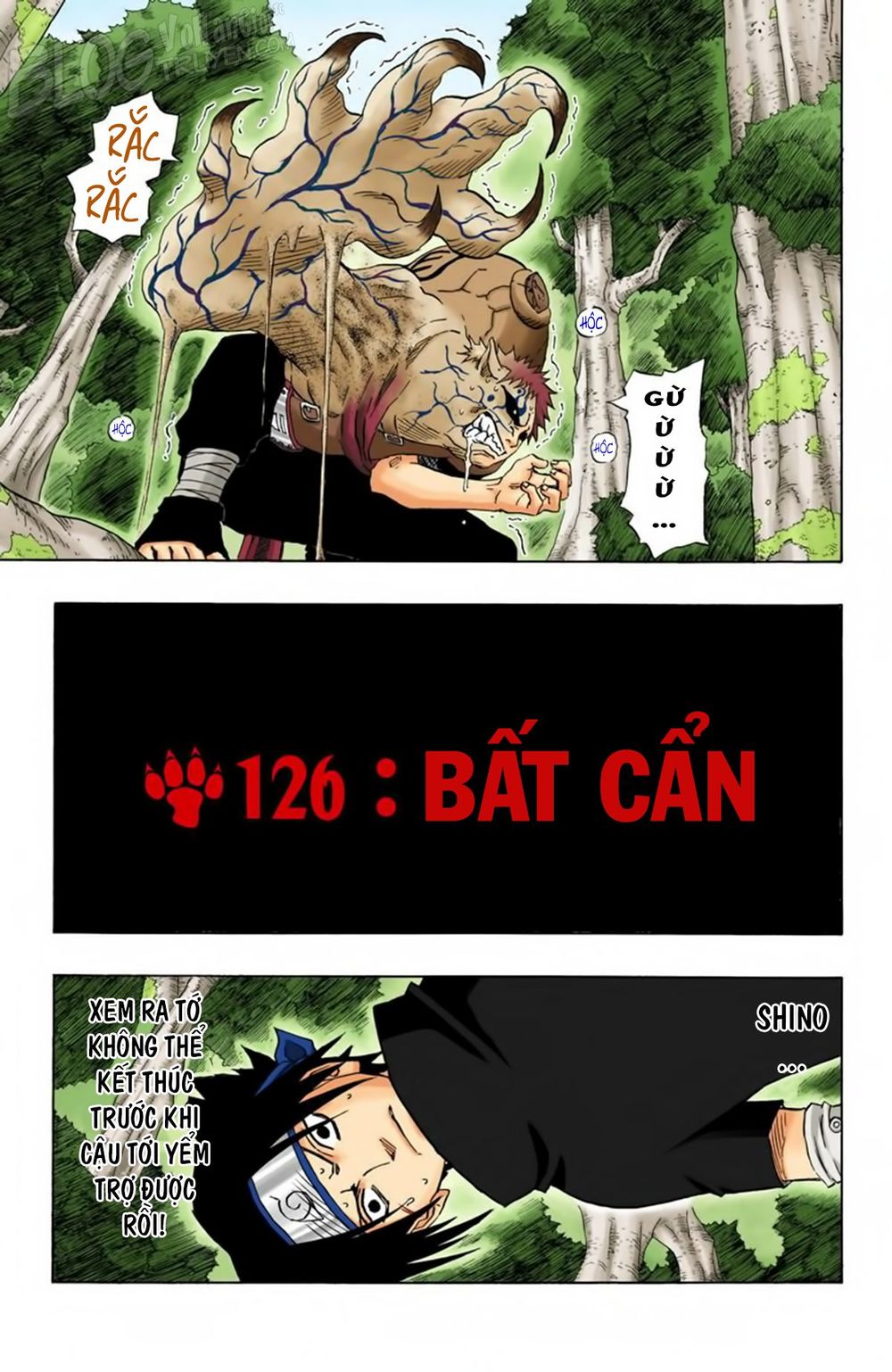 Naruto Full Màu Tập 126 trang 3