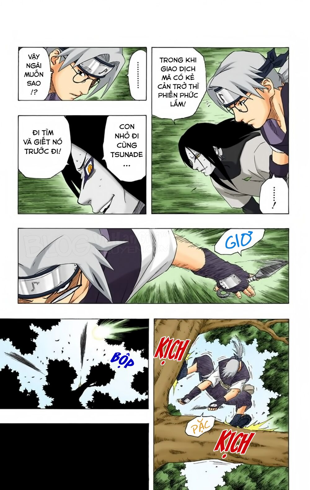 Naruto Full Màu Tập 162 trang 10