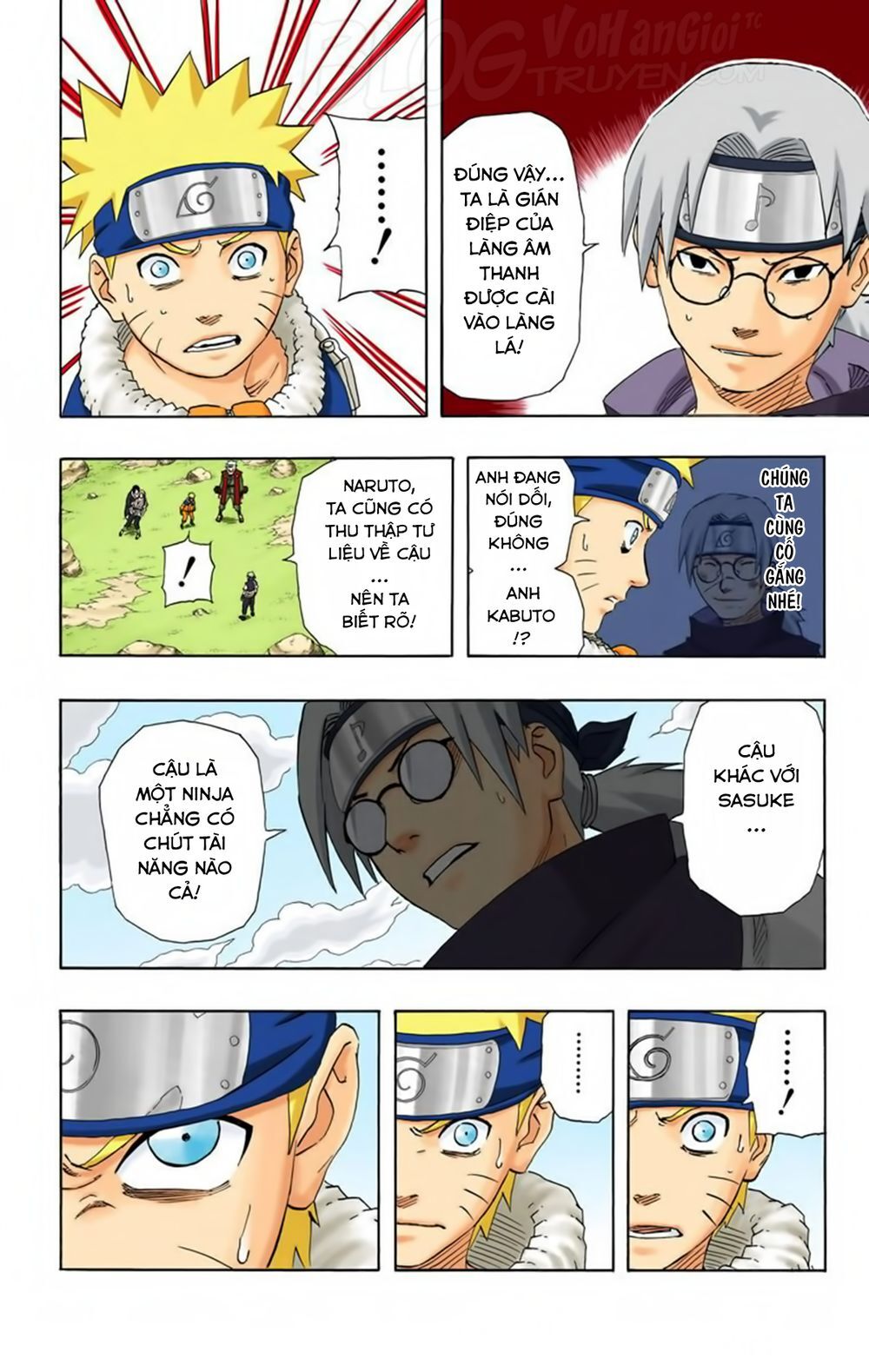 Naruto Full Màu Tập 165 trang 8