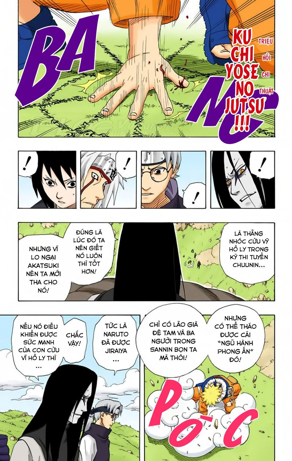 Naruto Full Màu Tập 166 trang 5
