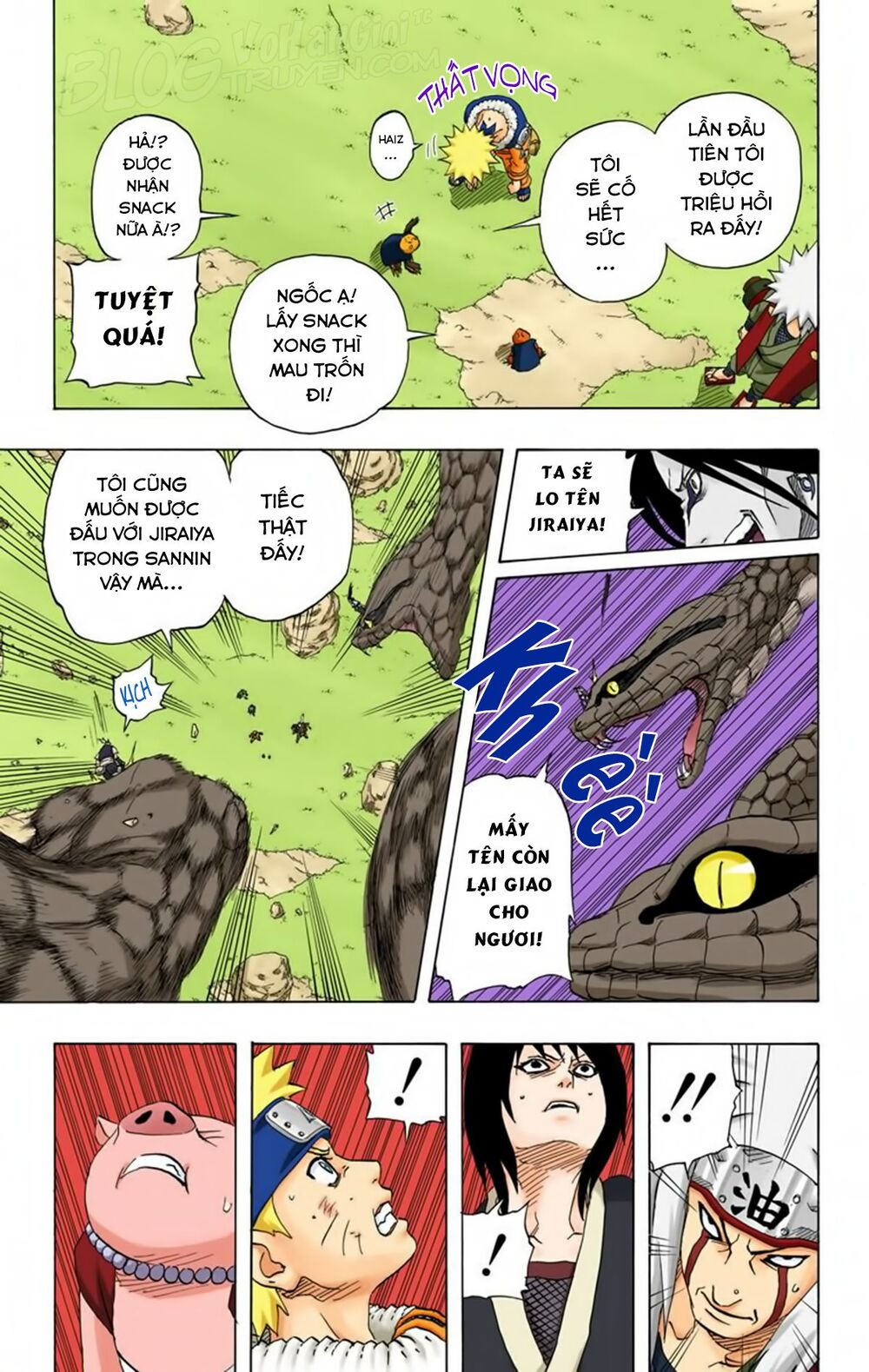 Naruto Full Màu Tập 166 trang 7