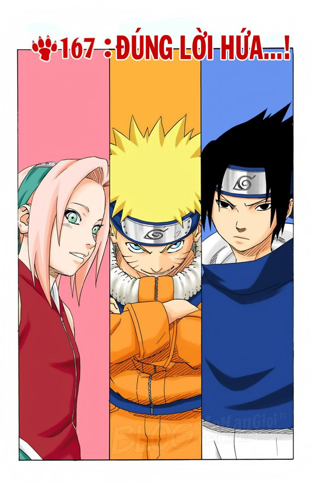 Naruto Full Màu Tập 167 trang 3