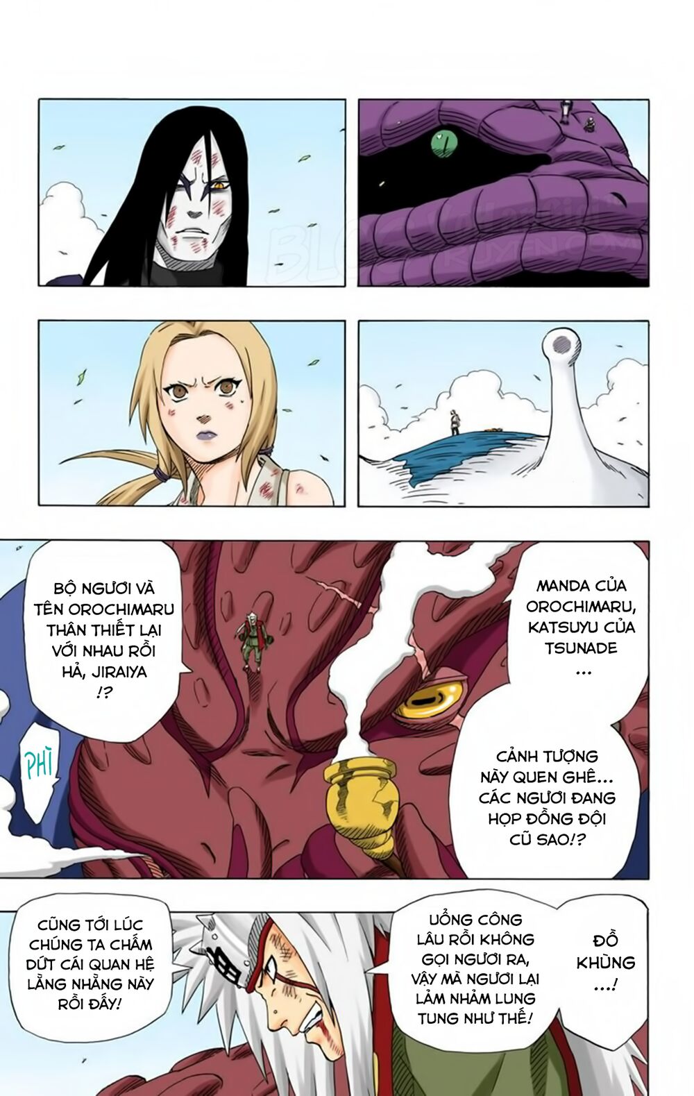 Naruto Full Màu Tập 170 trang 5
