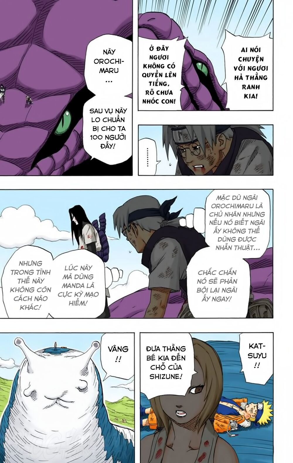 Naruto Full Màu Tập 170 trang 7