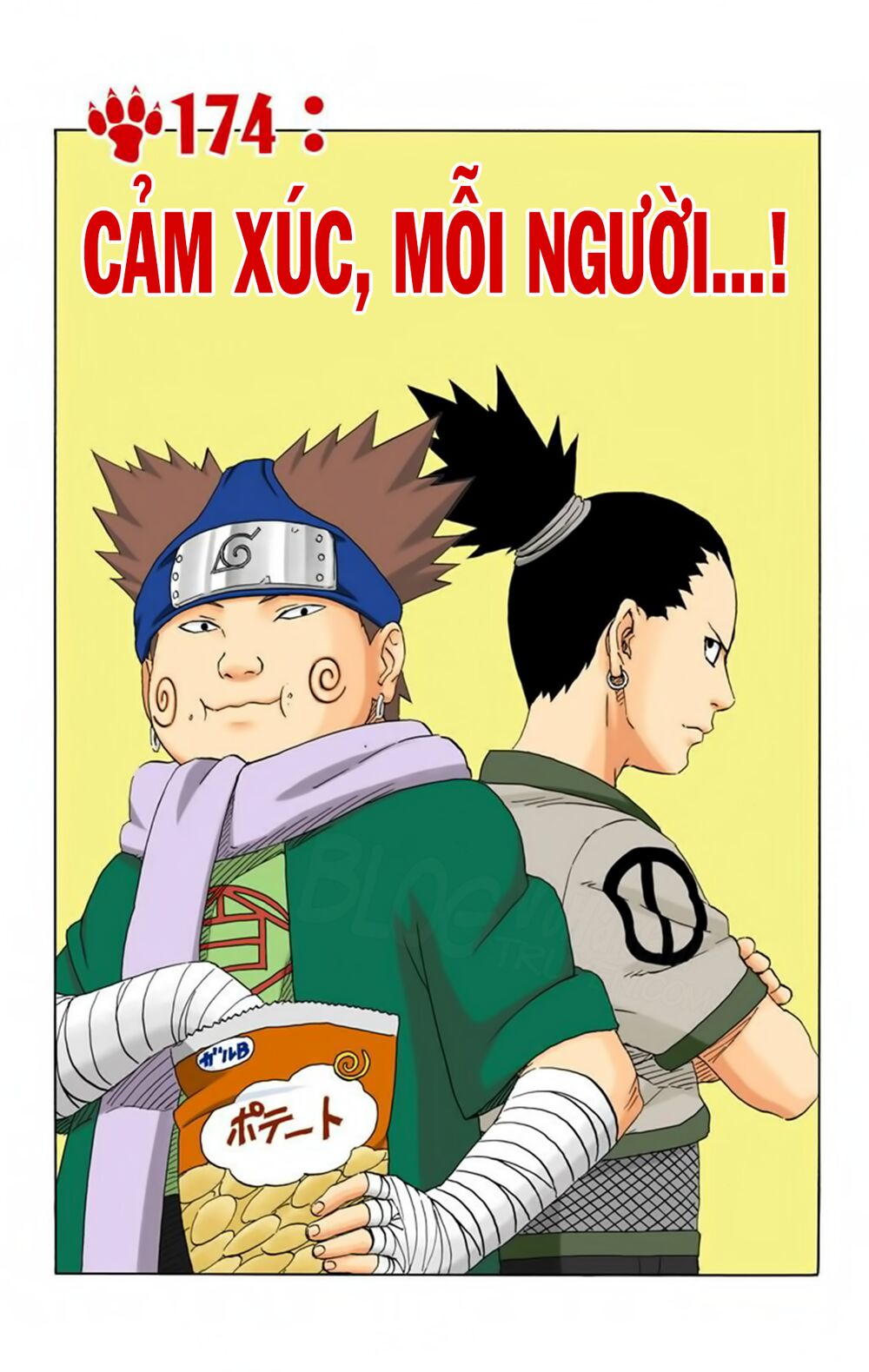 Naruto Full Màu Tập 174 trang 3