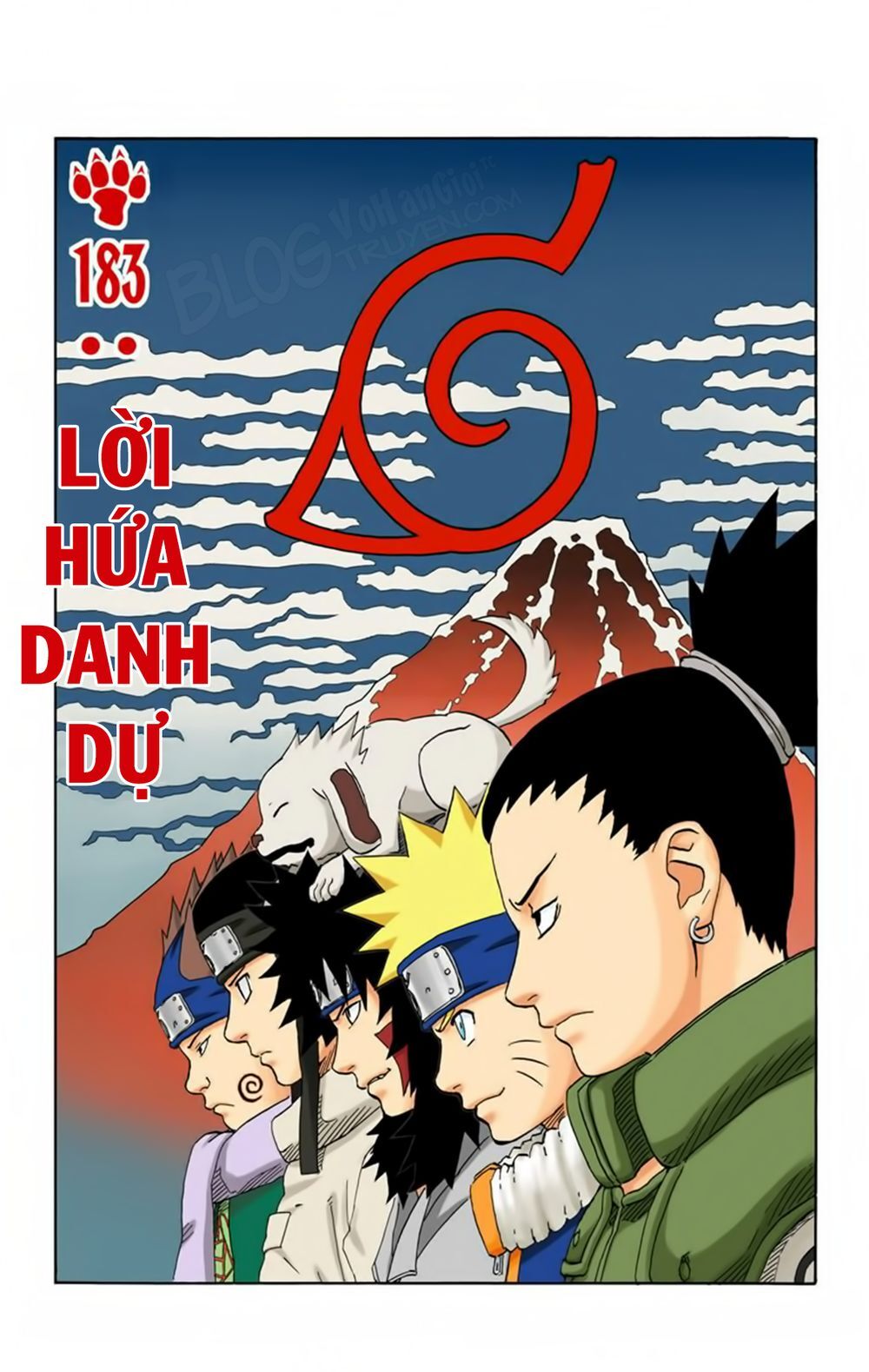 Naruto Full Màu Tập 183 trang 3