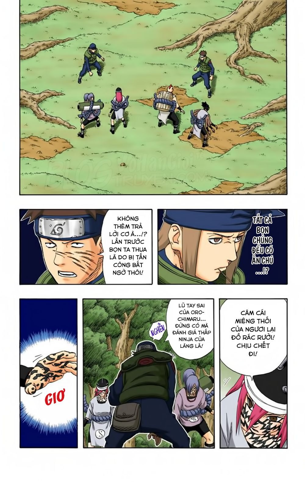Naruto Full Màu Tập 185 trang 5
