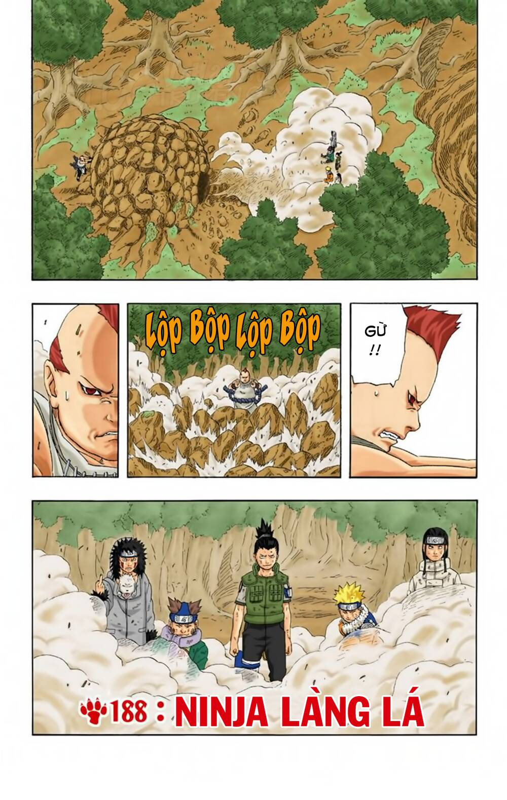 Naruto Full Màu Tập 188 trang 3