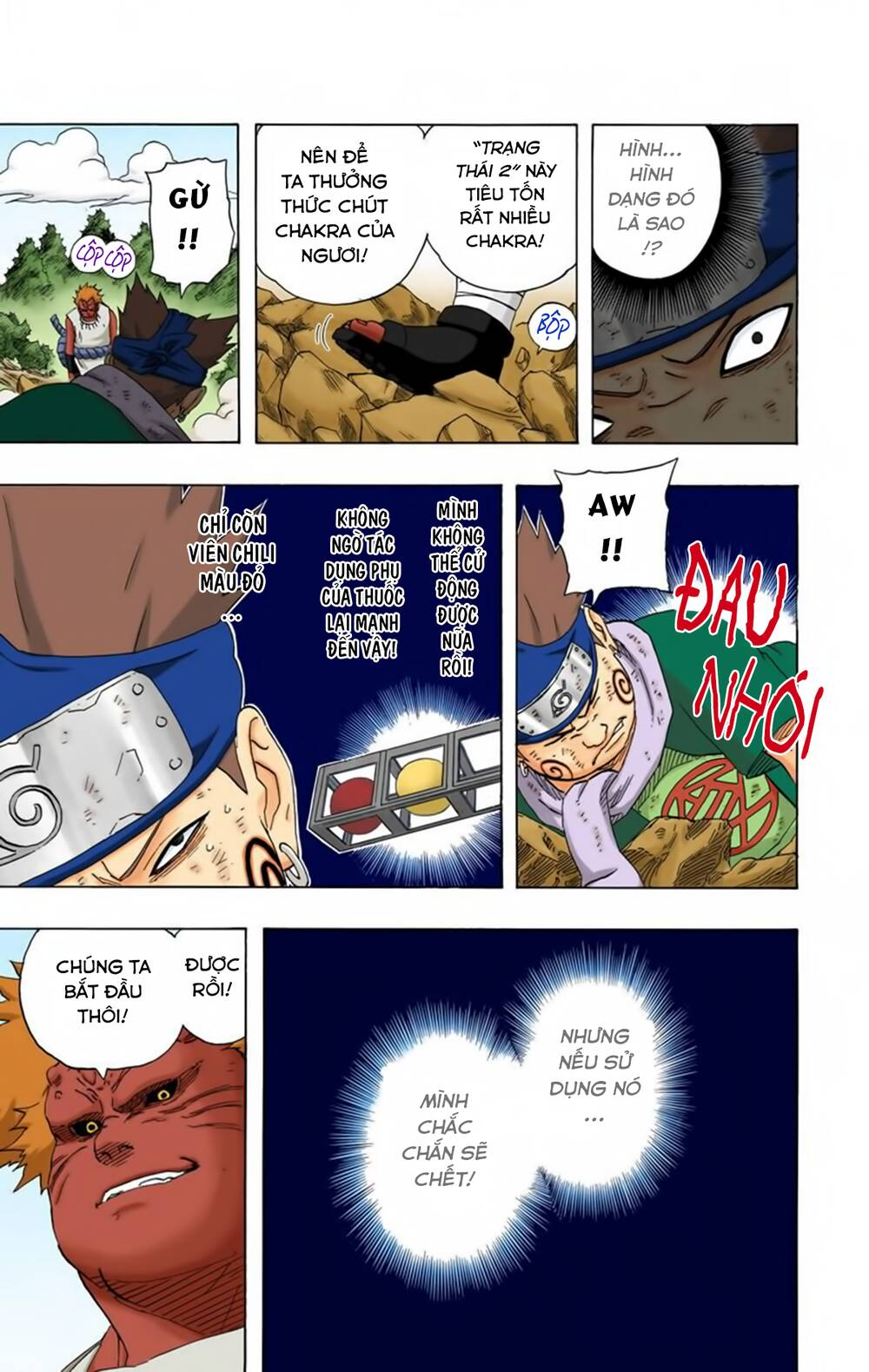 Naruto Full Màu Tập 190 trang 7