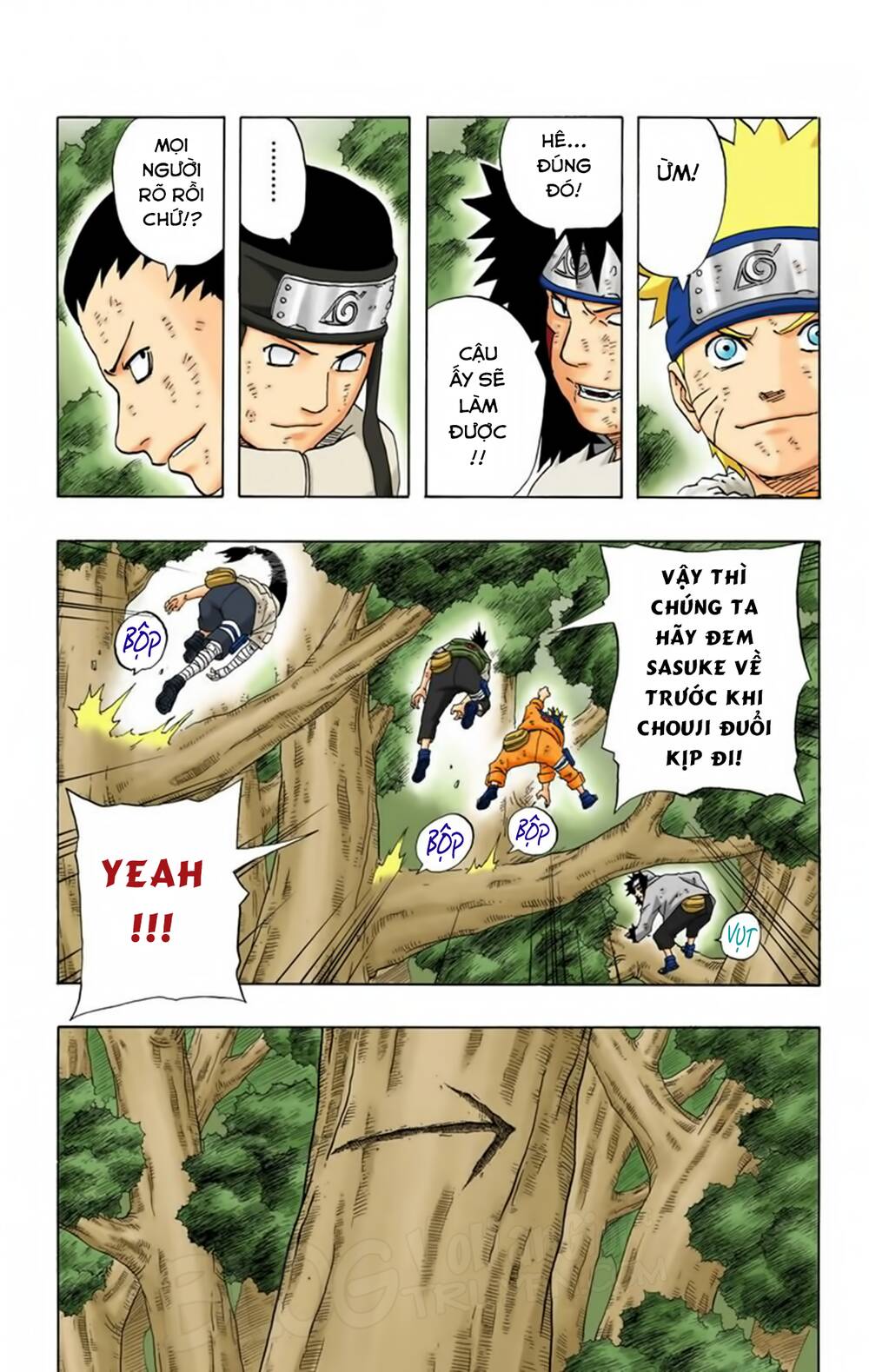 Naruto Full Màu Tập 190 trang 9