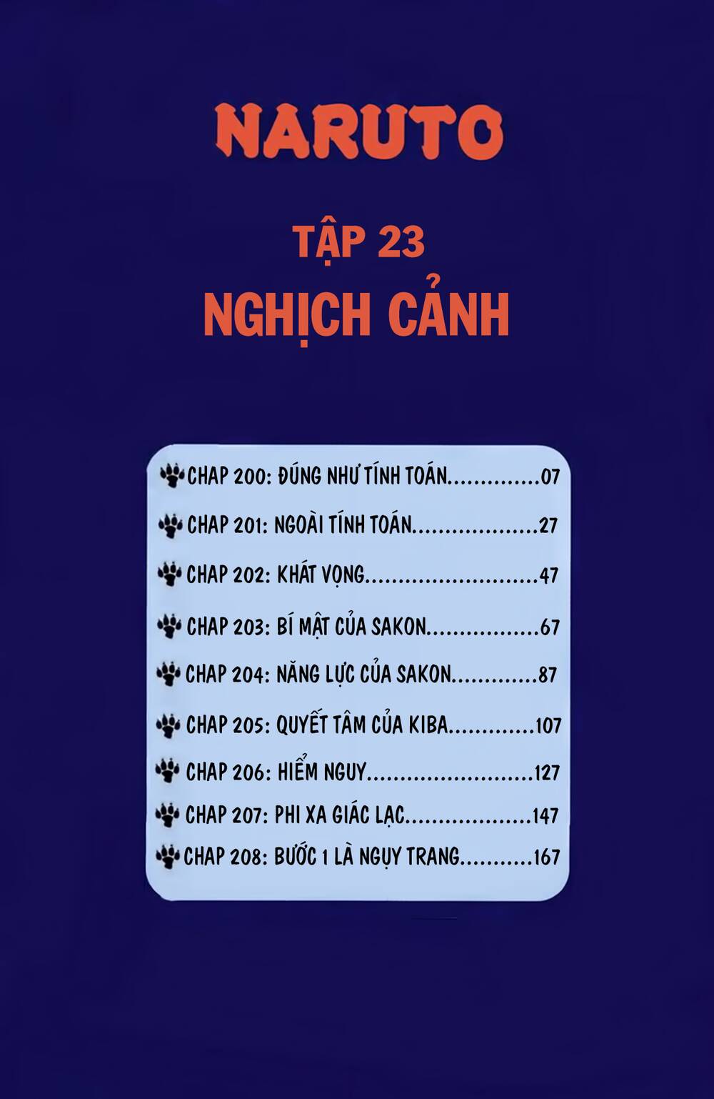 Naruto Full Màu Tập 200 trang 8
