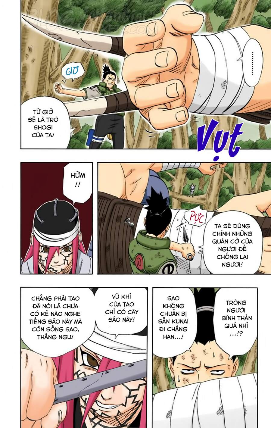 Naruto Full Màu Tập 208 trang 6