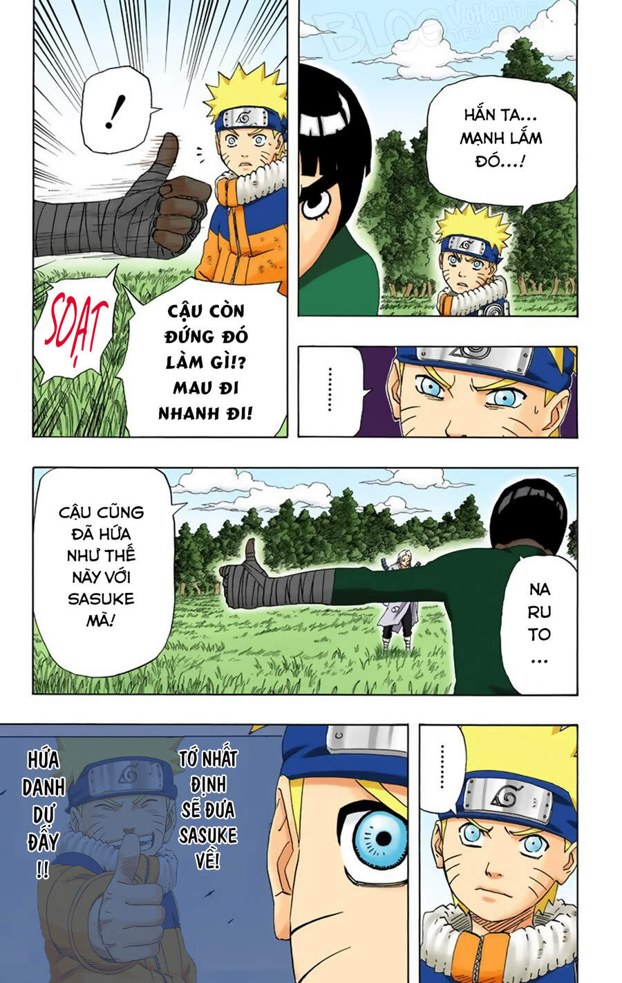 Naruto Full Màu Tập 210 trang 5