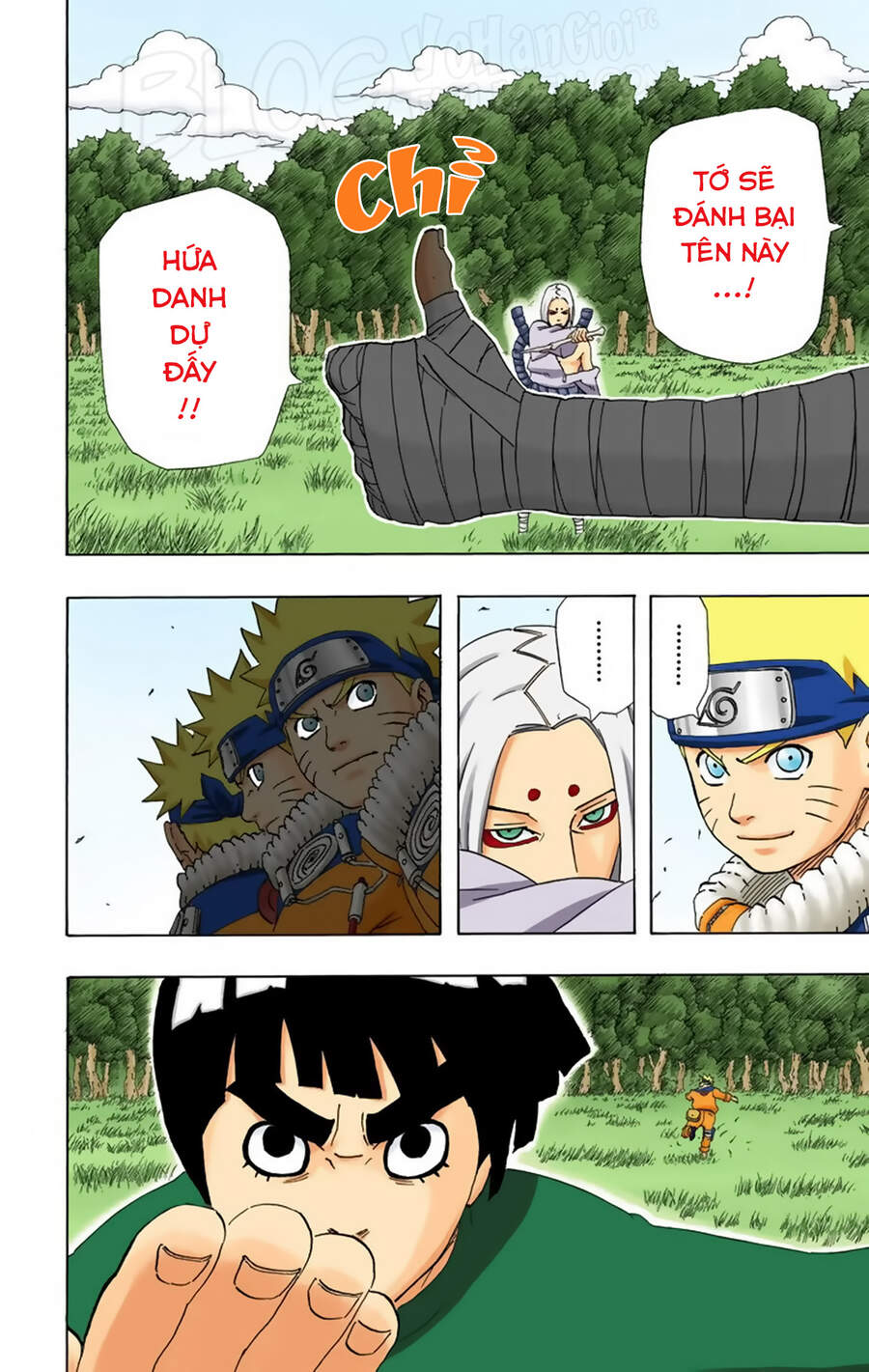 Naruto Full Màu Tập 210 trang 6