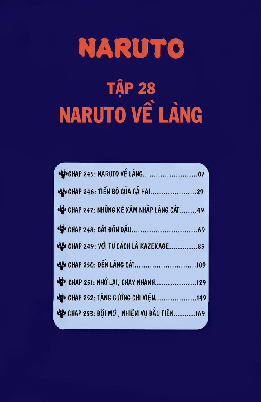 Naruto Full Màu Tập 245 trang 8