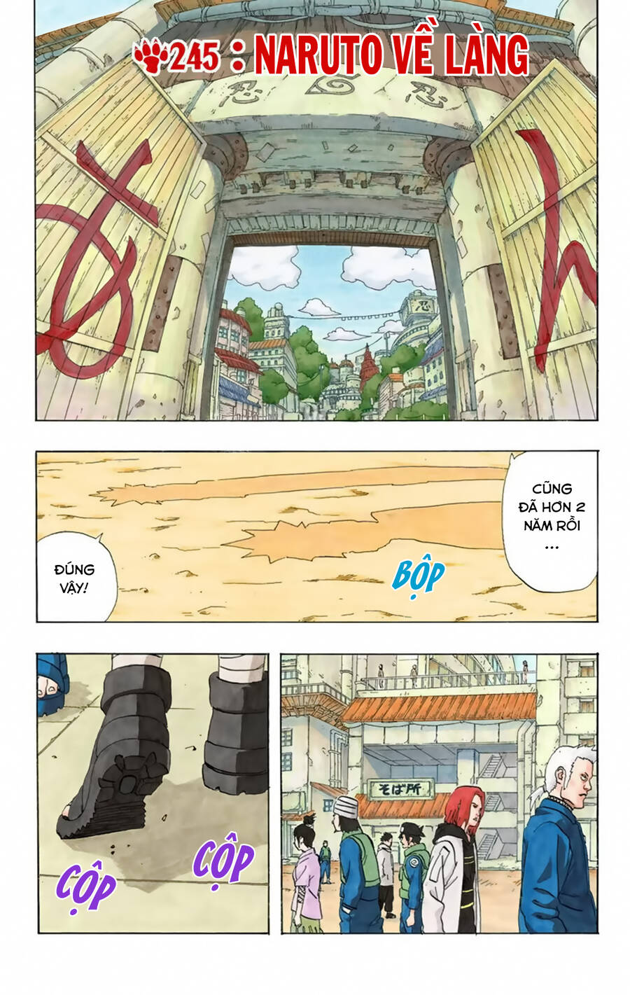 Naruto Full Màu Tập 245 trang 9
