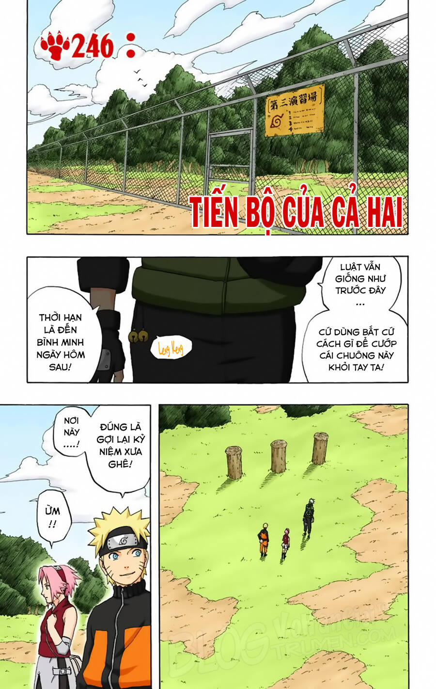 Naruto Full Màu Tập 246 trang 3