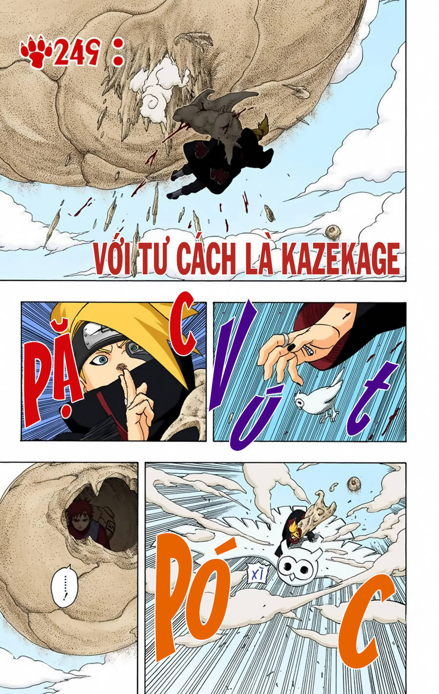 Naruto Full Màu Tập 249 trang 3