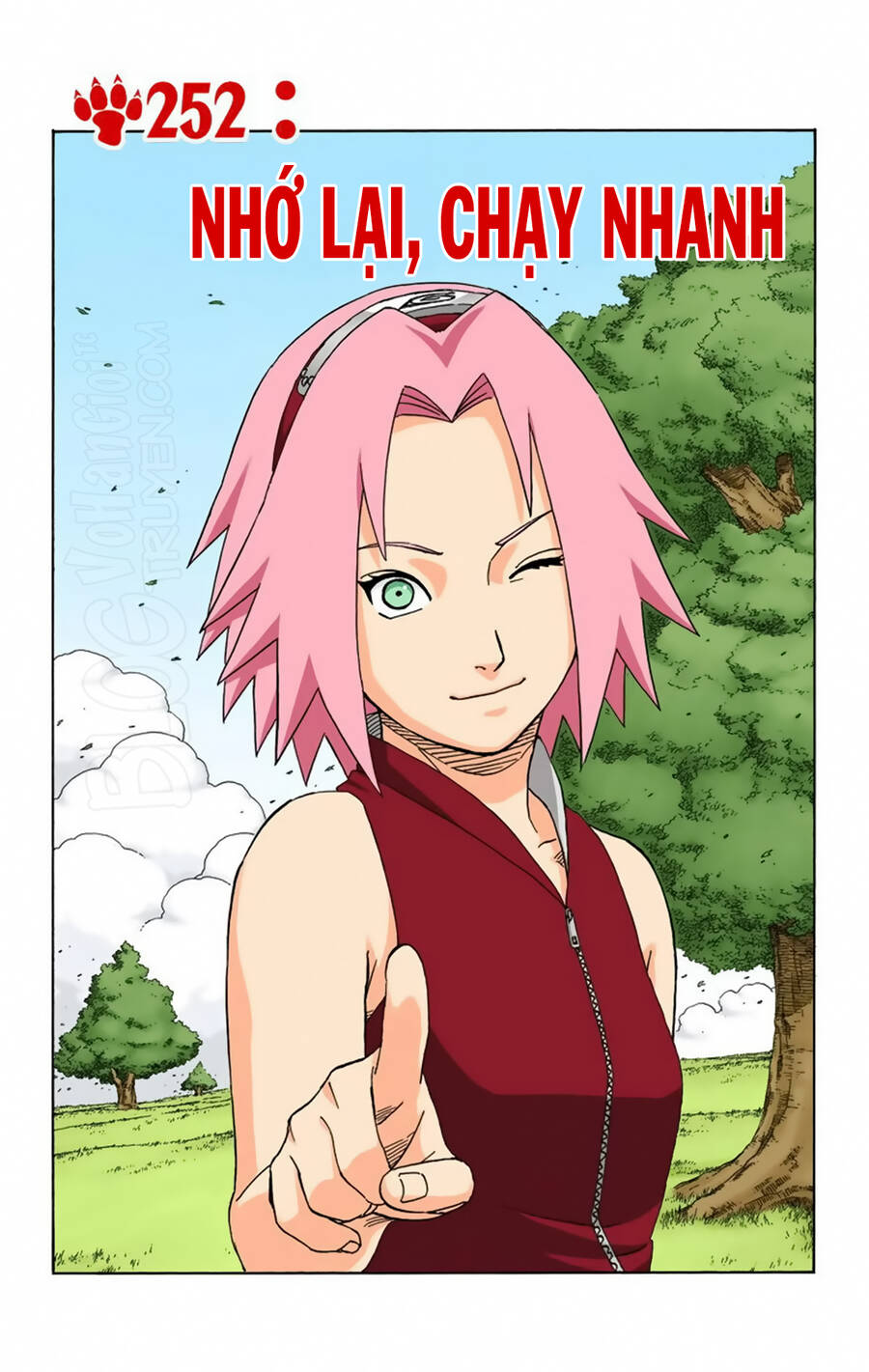 Naruto Full Màu Tập 252 trang 3