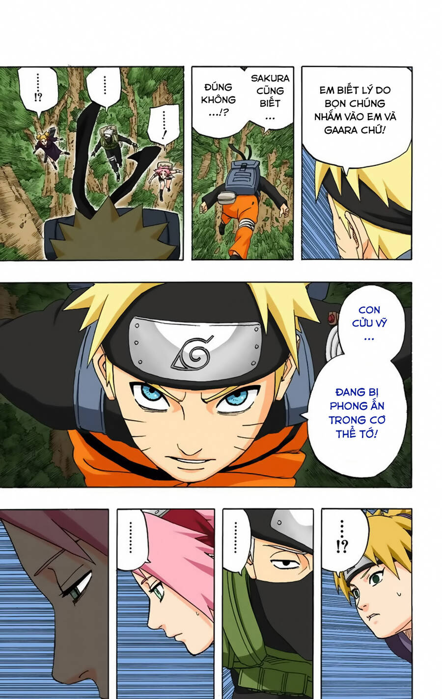 Naruto Full Màu Tập 252 trang 7