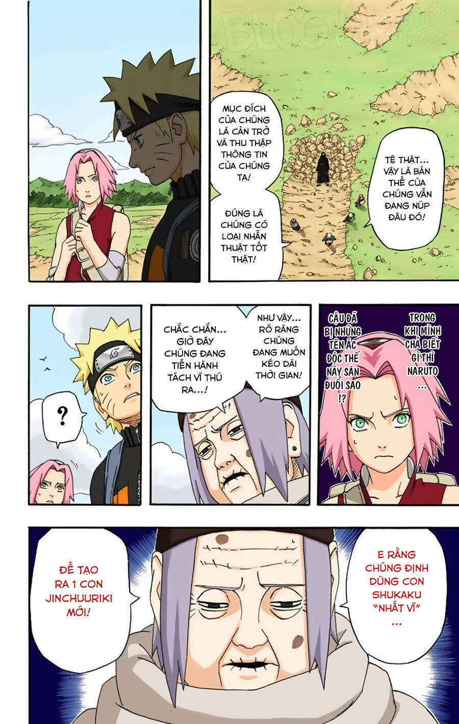 Naruto Full Màu Tập 261 trang 4
