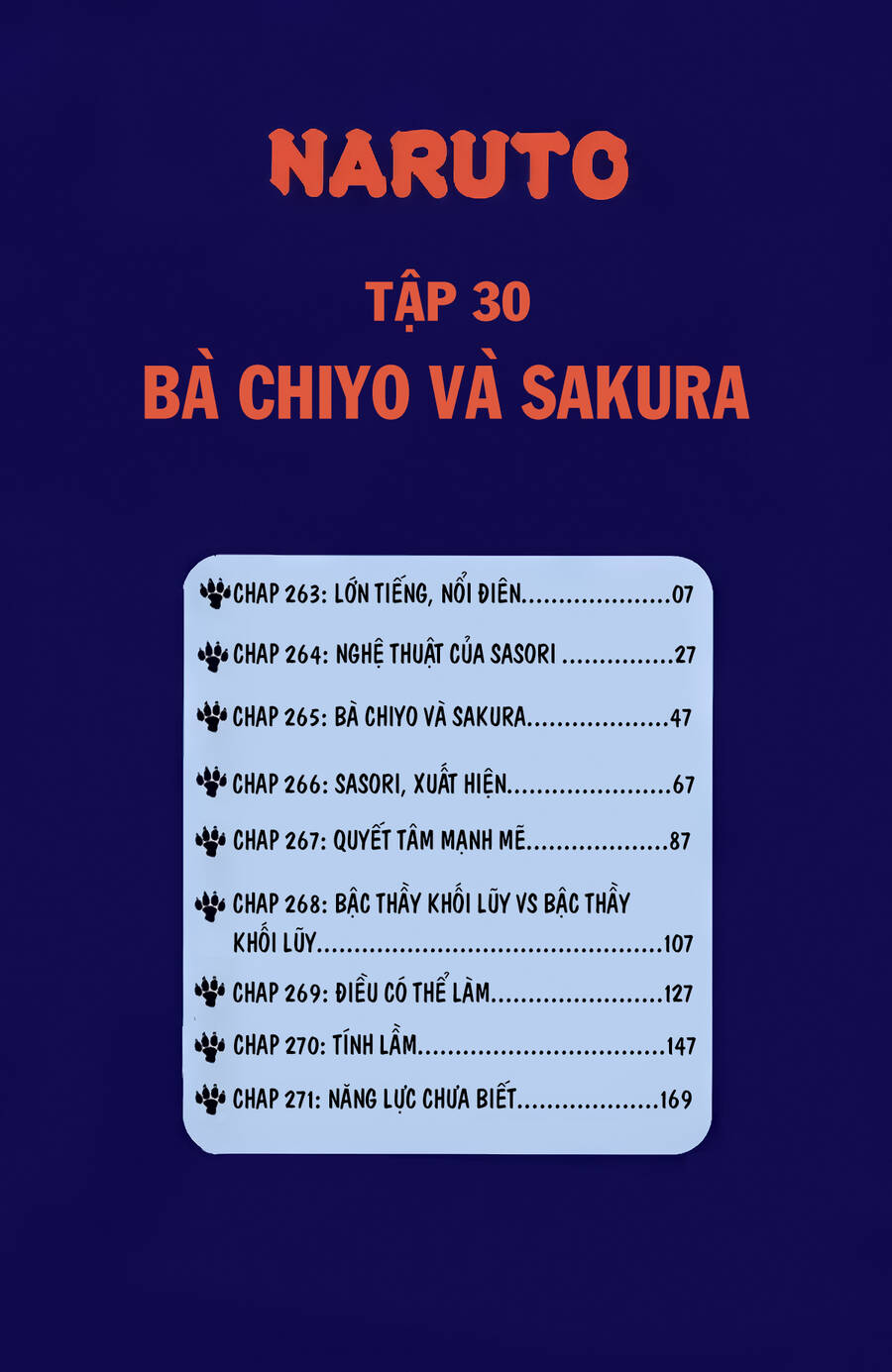 Naruto Full Màu Tập 263 trang 7