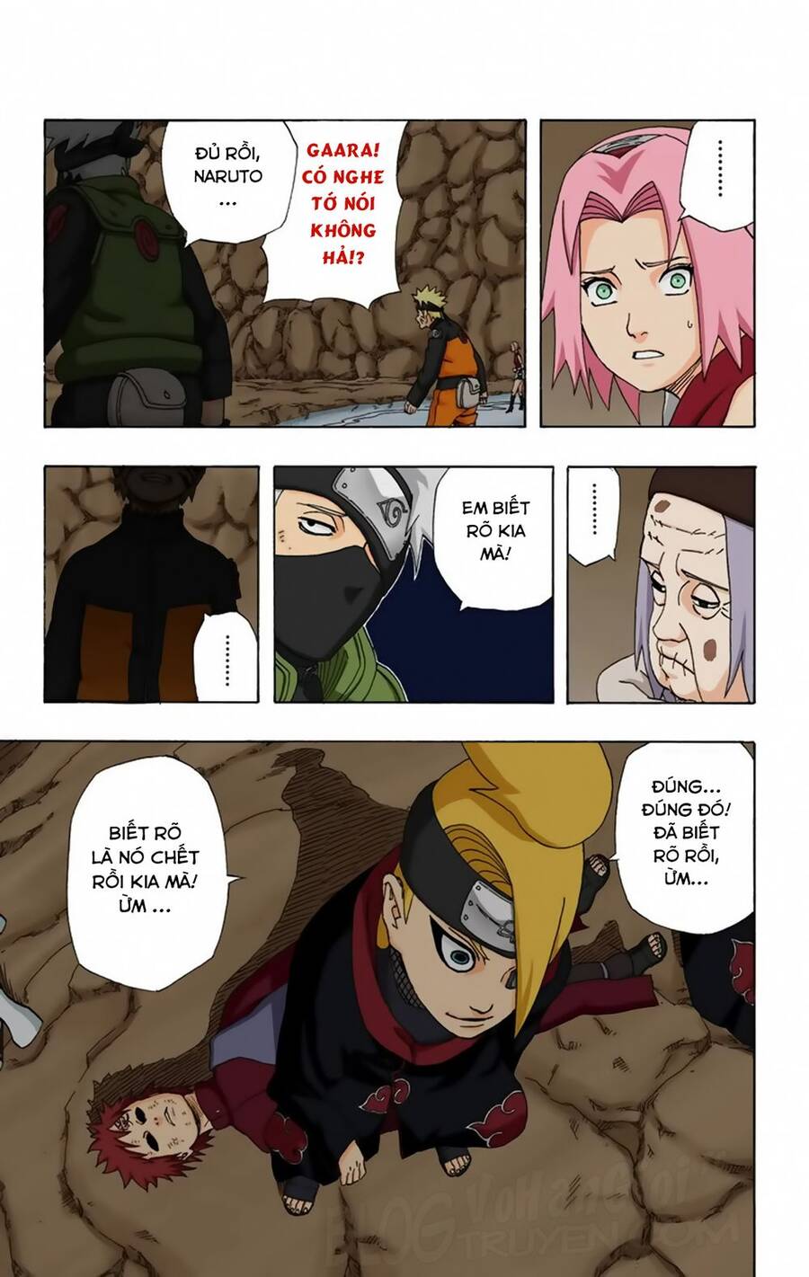 Naruto Full Màu Tập 264 trang 5