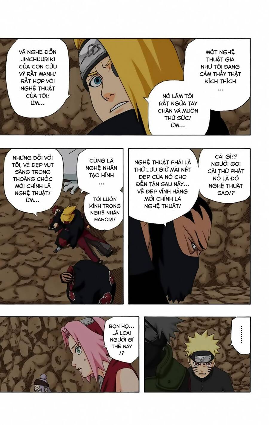 Naruto Full Màu Tập 264 trang 9
