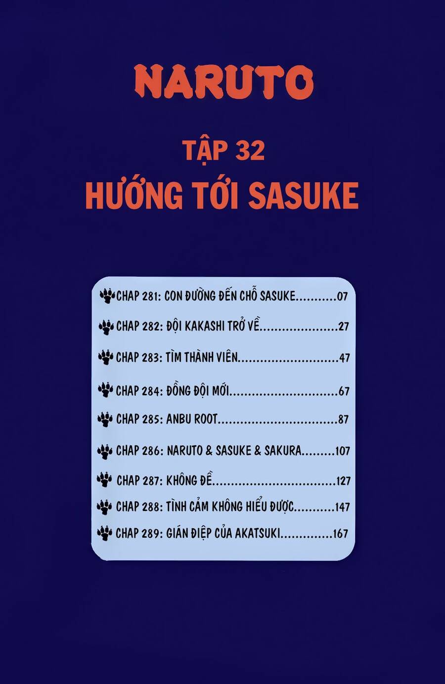 Naruto Full Màu Tập 281 trang 7