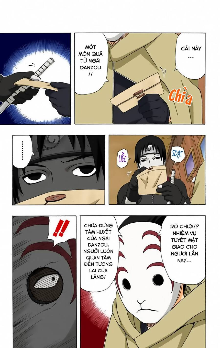Naruto Full Màu Tập 285 trang 11