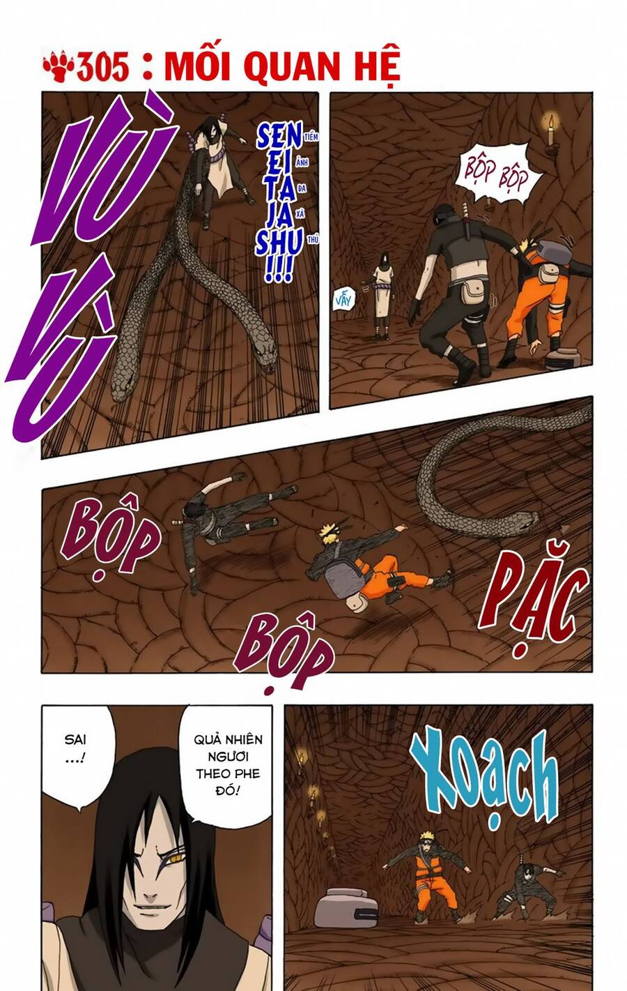 Naruto Full Màu Tập 305 trang 3