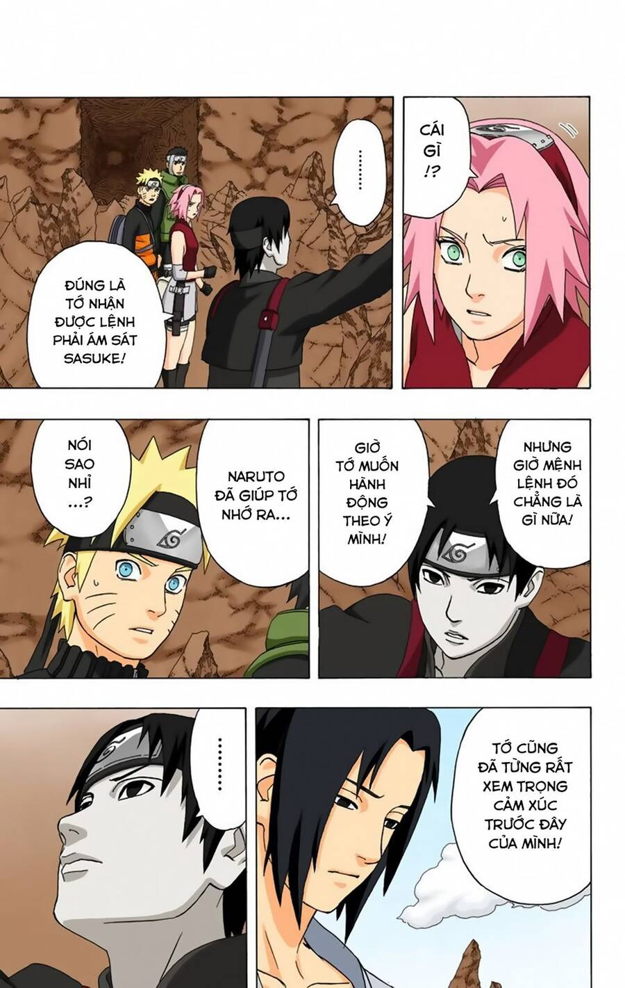 Naruto Full Màu Tập 307 trang 7