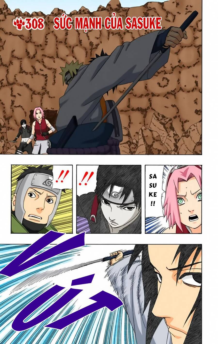 Naruto Full Màu Tập 308 trang 3