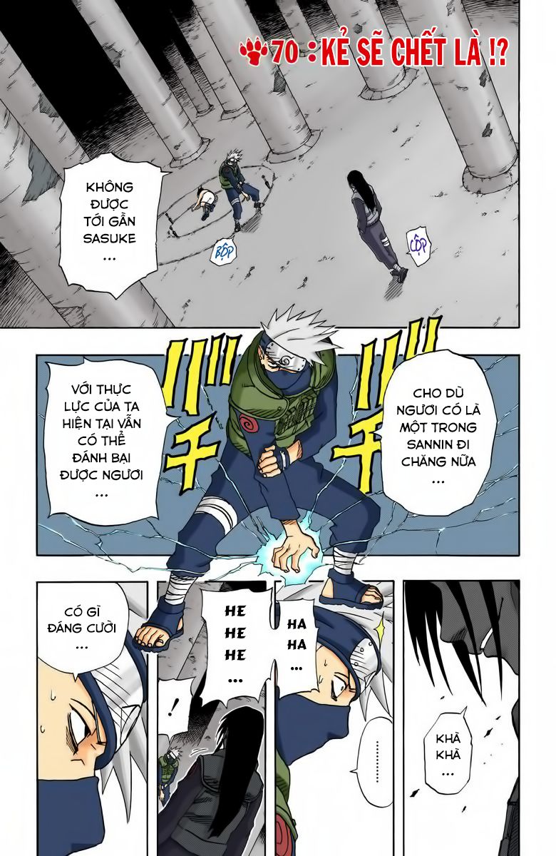 Naruto Full Màu Tập 70 trang 3
