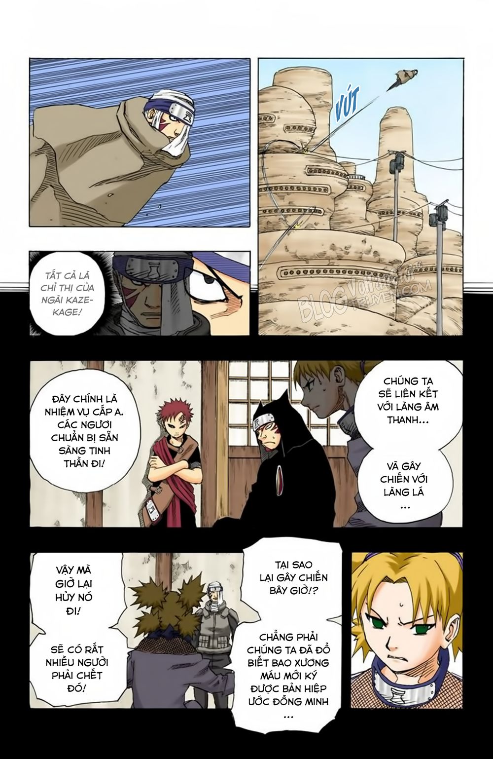 Naruto Full Màu Tập 95 trang 11