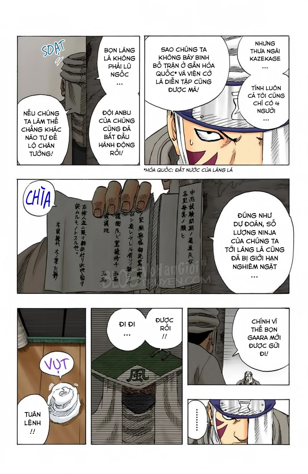 Naruto Full Màu Tập 95 trang 10