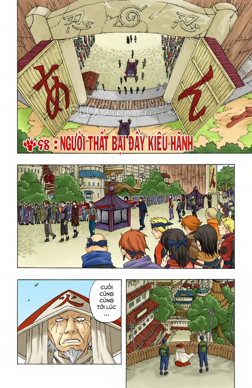 Naruto Full Màu Tập 98 trang 3