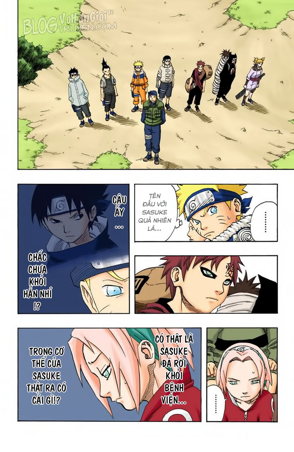 Naruto Full Màu Tập 99 trang 4