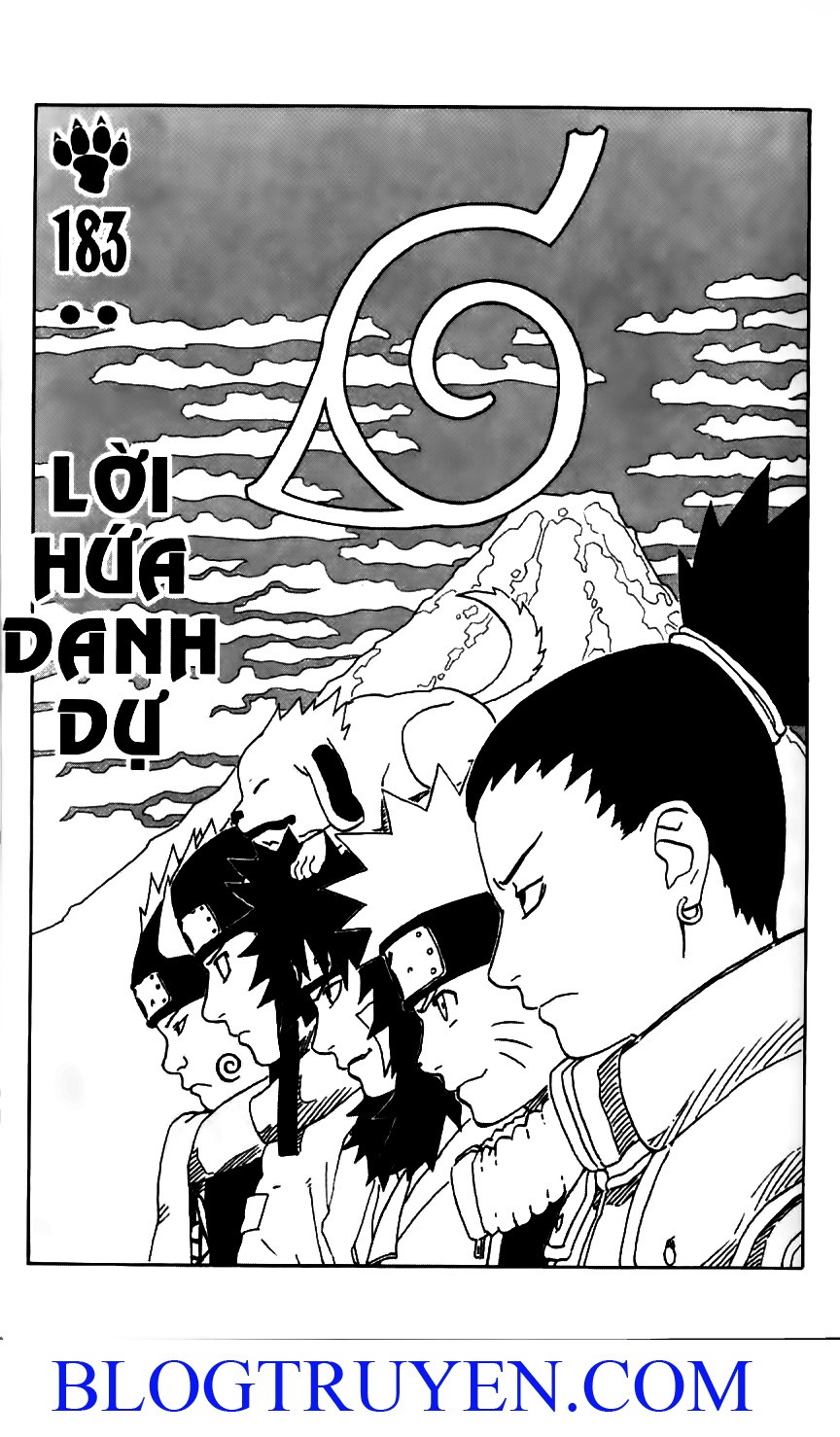Naruto Tập 183 trang 3