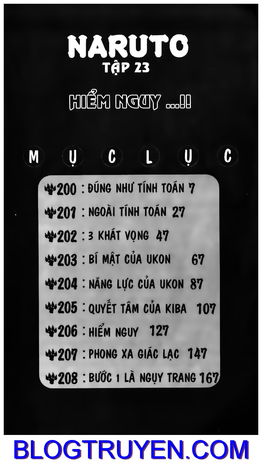 Naruto Tập 200 trang 3