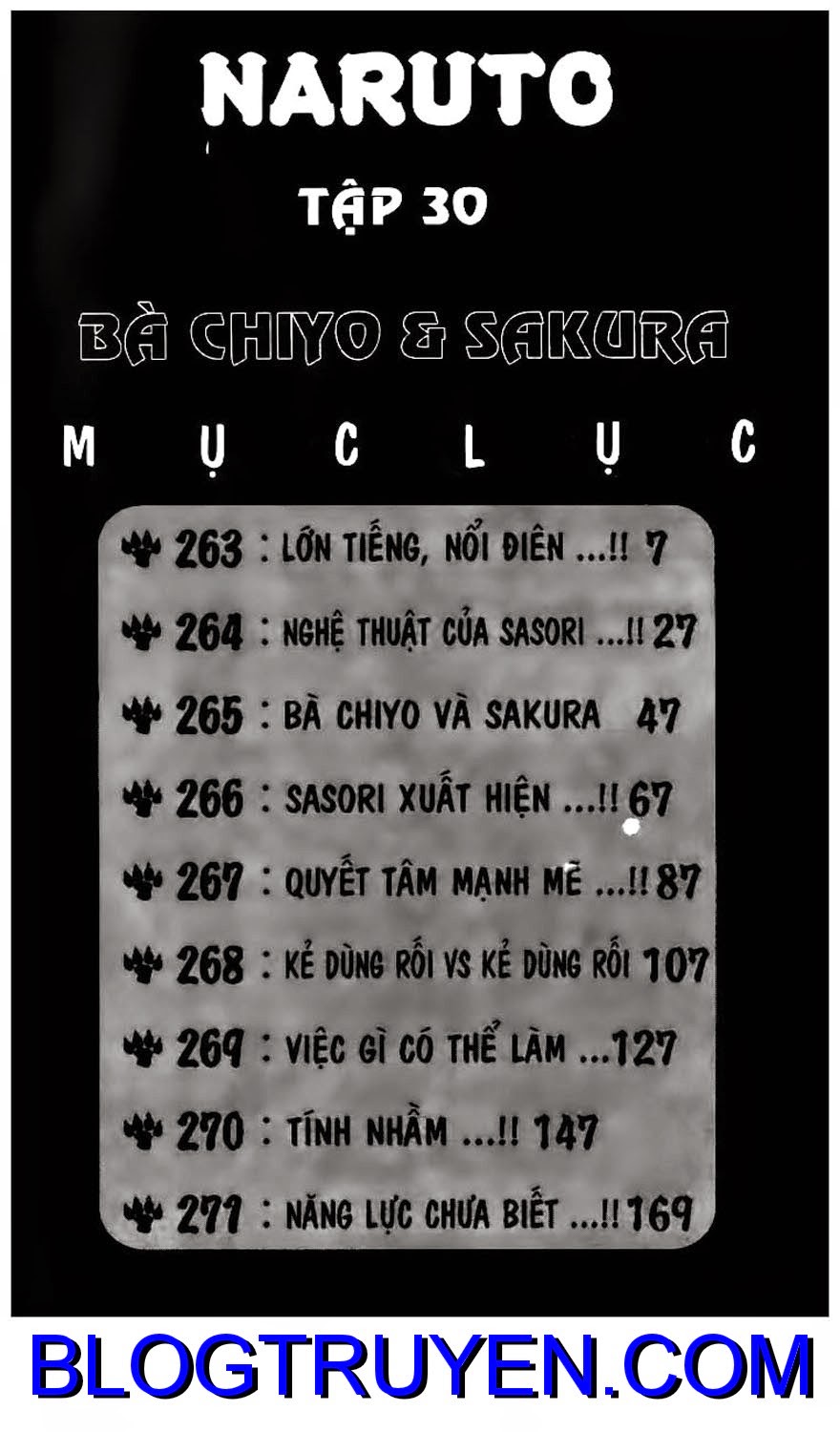 Naruto Tập 263 trang 3