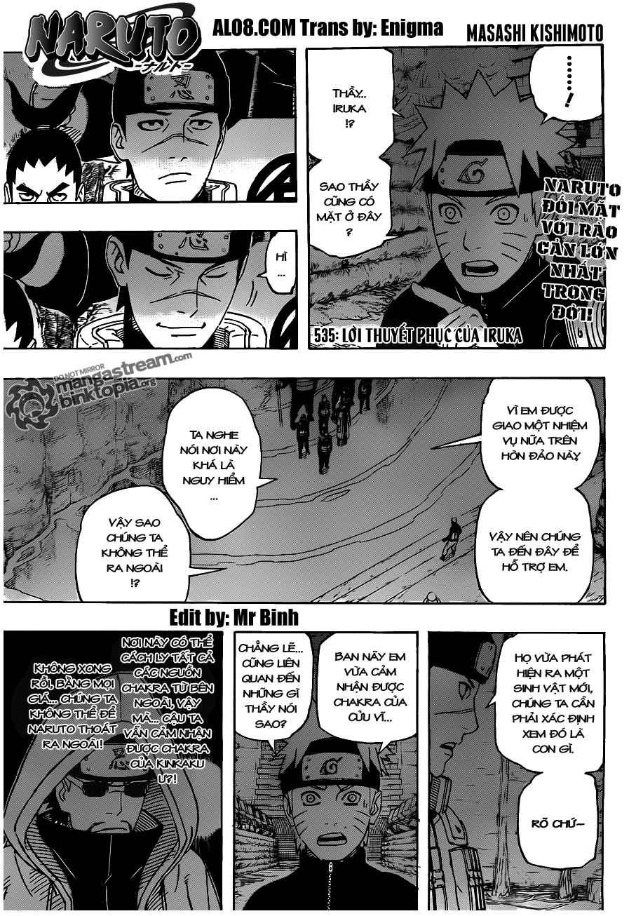 Naruto Tập 535 trang 3