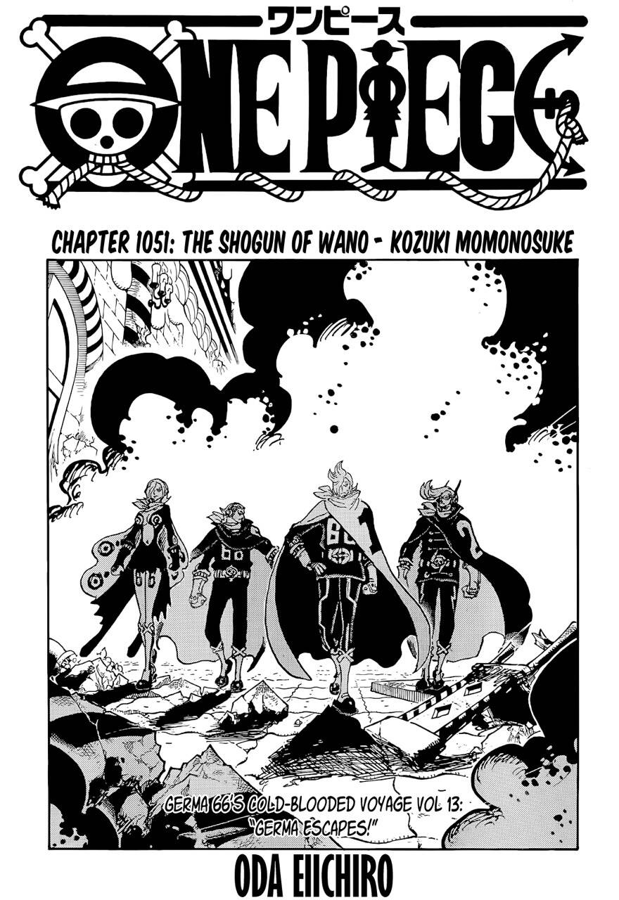 One Piece Tập 1051 trang 2