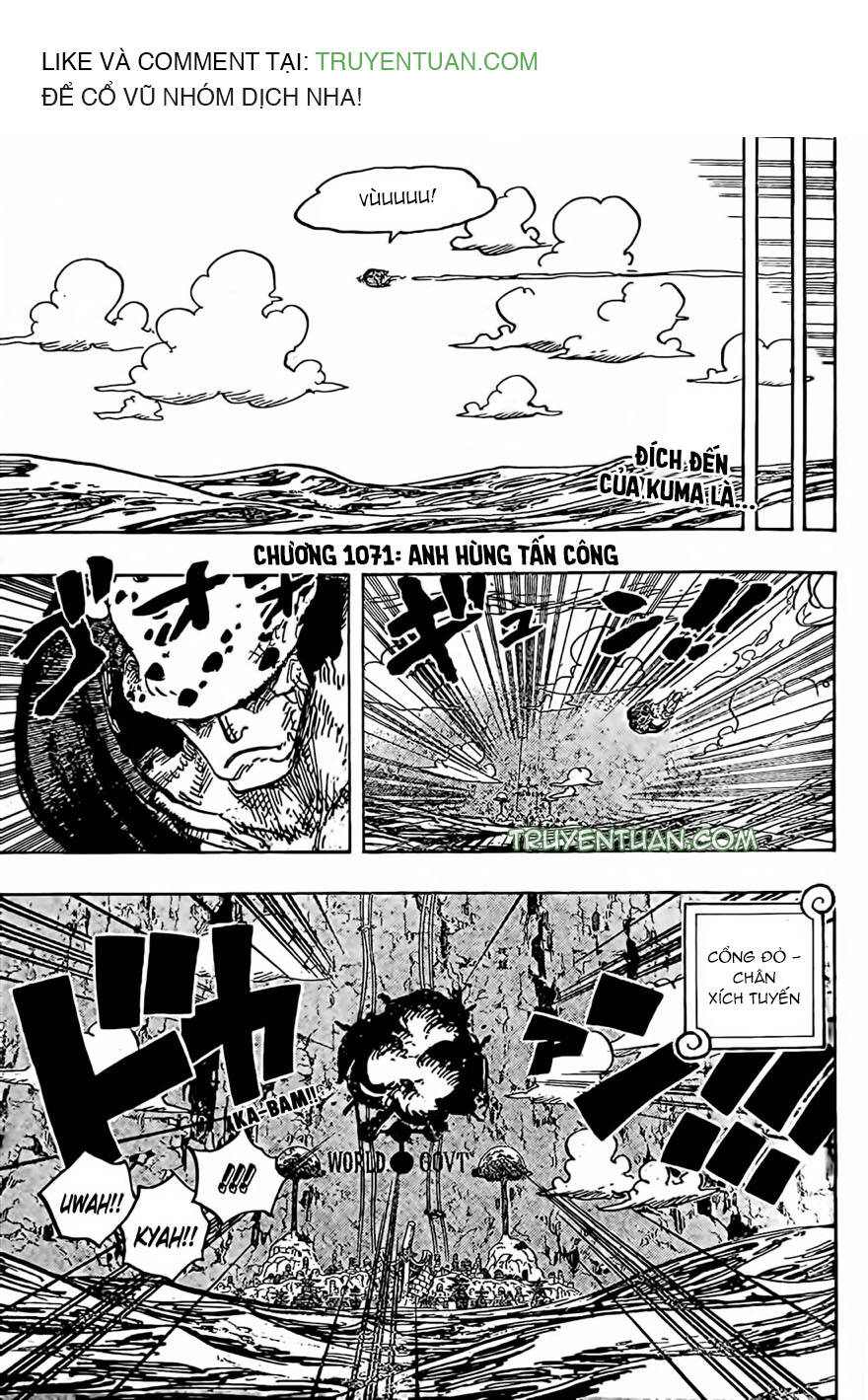 One Piece Tập 1071 trang 2